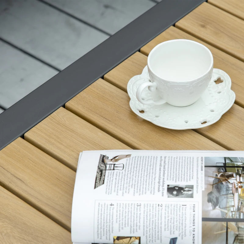 5-Seater Garden Sofa With Aluminium Frame - Grey