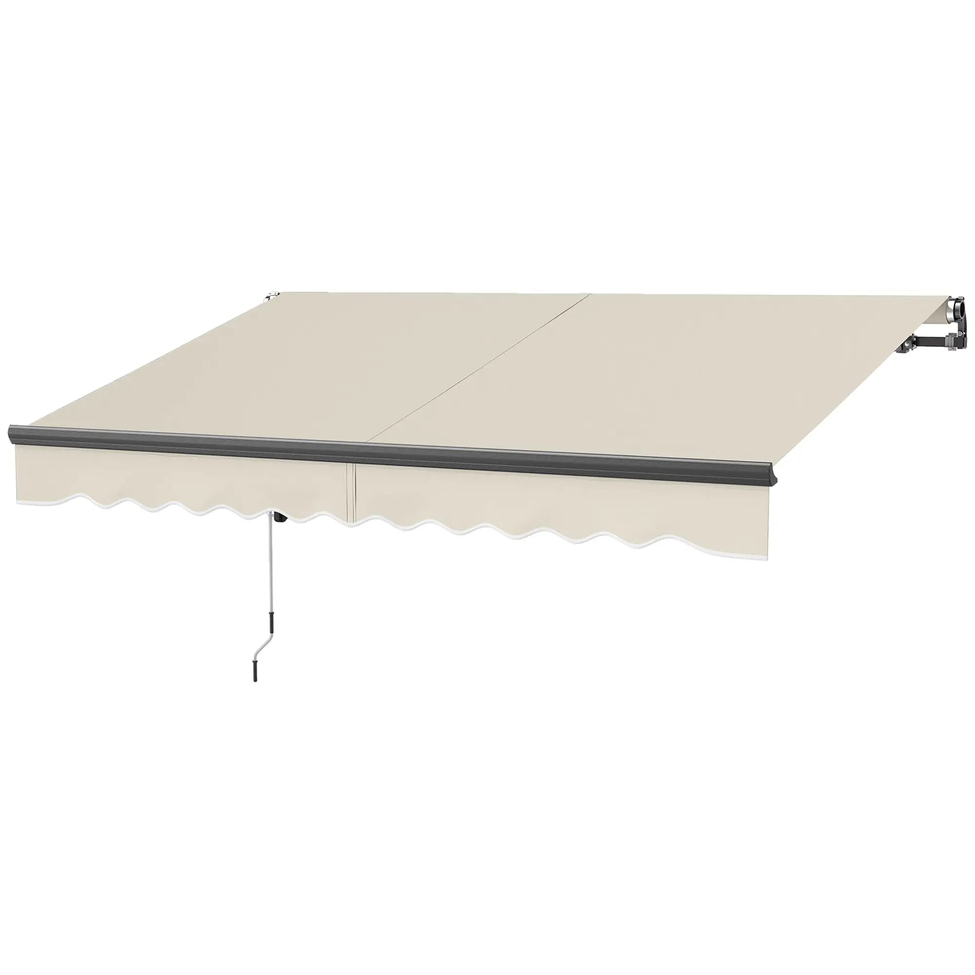 2.5m x 3m Electric/Manual Awning With Remote Controller - Beige