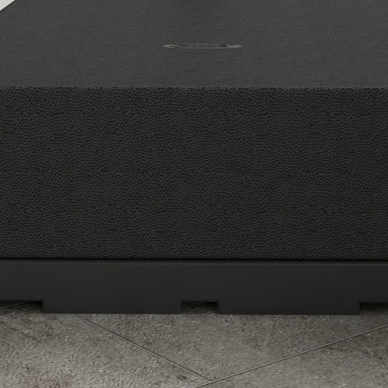 Black Cantilever Umbrella Base with Wheels