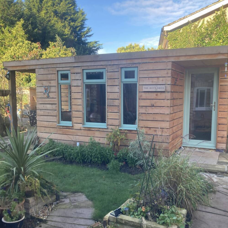 6" x 1" Home-Grown Cedar Timber Board – Sawn British Cedar Wood for Cladding, Fencing & Outdoor Projects