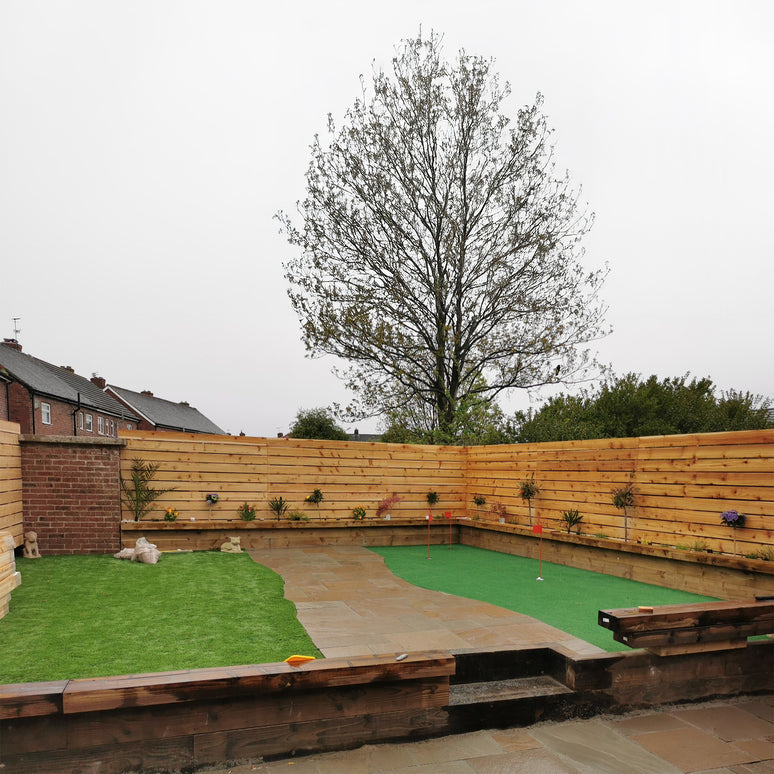 6" x 1" Home-Grown Cedar Timber Board – Sawn British Cedar Wood for Cladding, Fencing & Outdoor Projects