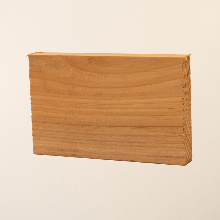 4" x 1" Planed British Cedar Timber Board – Smooth Cedar Wood