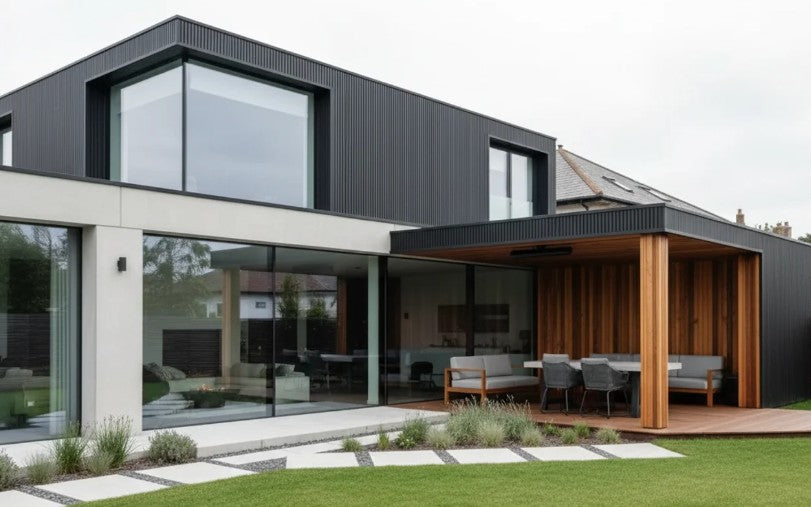 TRITON Composite Slatted Wall Cladding Panels