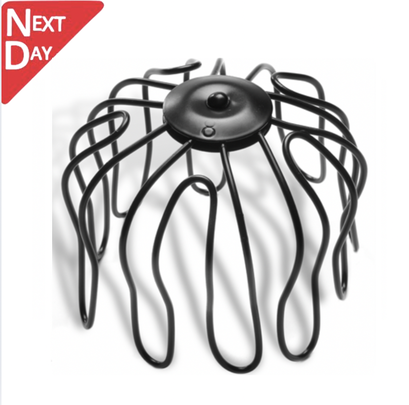 80mm Black Coated Galvanised Steel Leaf Guard