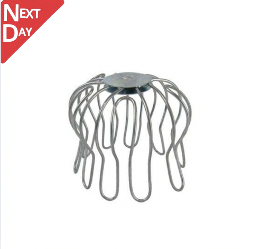 80mm Galvanised Steel Leaf Guard