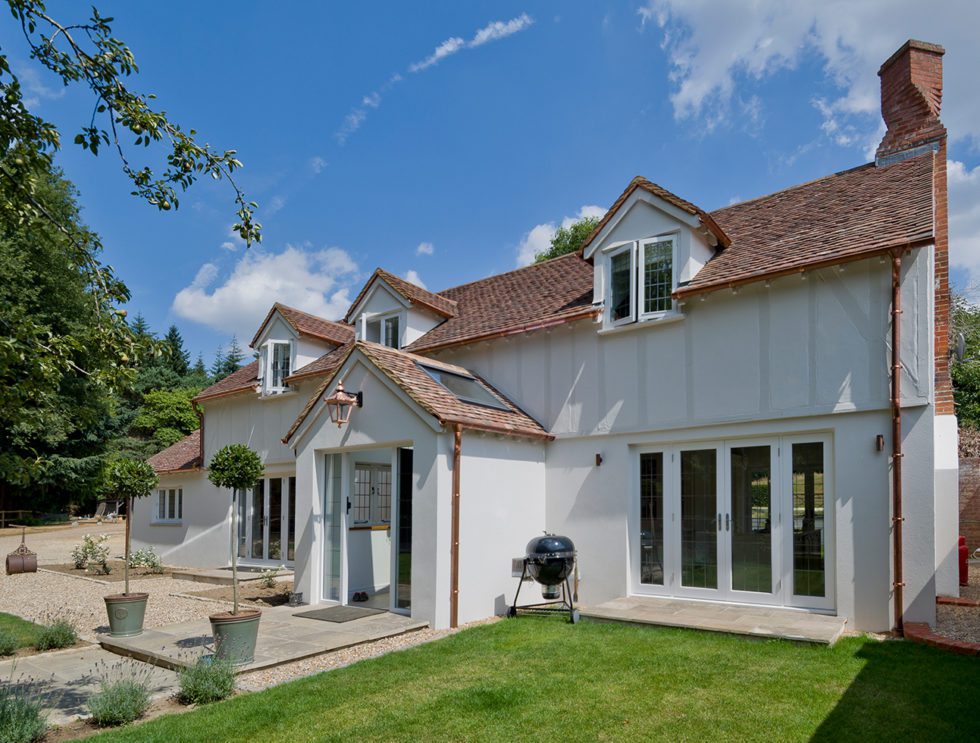 125mm Half Round Copper 135 Degree Internal Angle