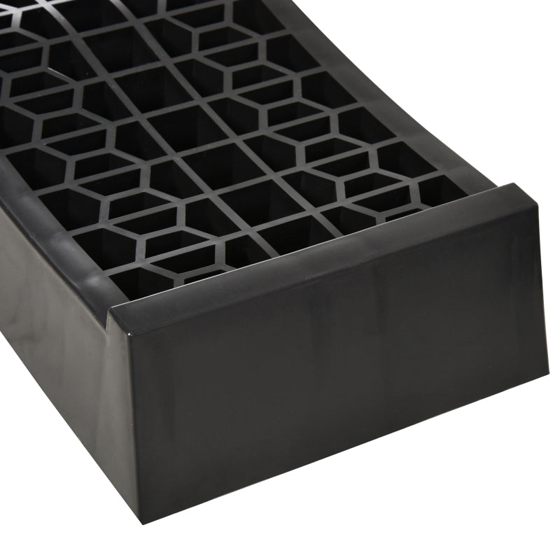 Low Entrance Plastic Curb Ramps for Vehicles
