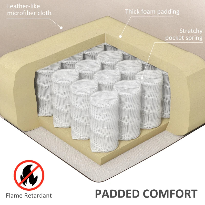 Beige Electric Riser Recliner Chair with Massage and Heat Function for Ultimate Comfort