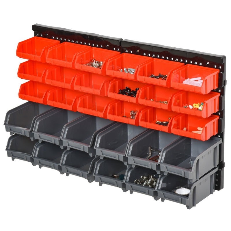 Efficient Wall Storage for Tools and Screws