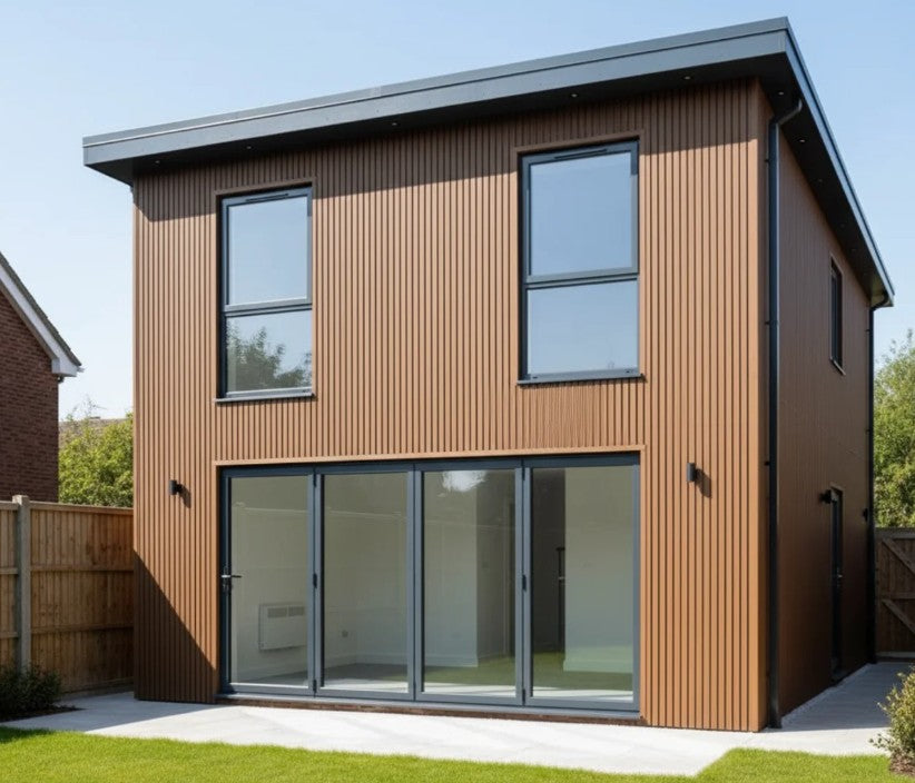 TRITON Composite Slatted Wall Cladding Panels