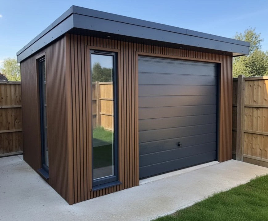 TRITON Composite Slatted Wall Cladding Panels