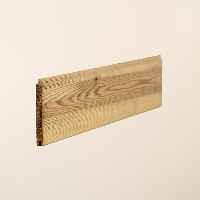 Pressure-Treated Redwood Tongue & Groove Board – 121mm x 15mm – Exterior Timber Cladding