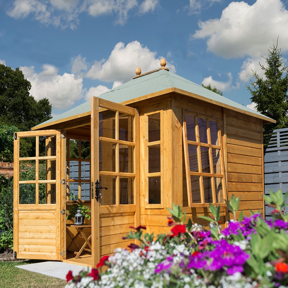 Clarendon Wooden Summerhouse - Stylish Outdoor Retreat