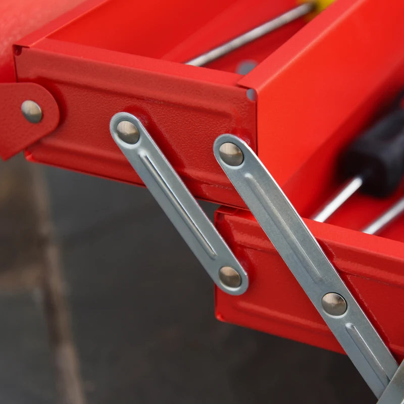 Professional 3-Tier Metal Tool Box for Storage