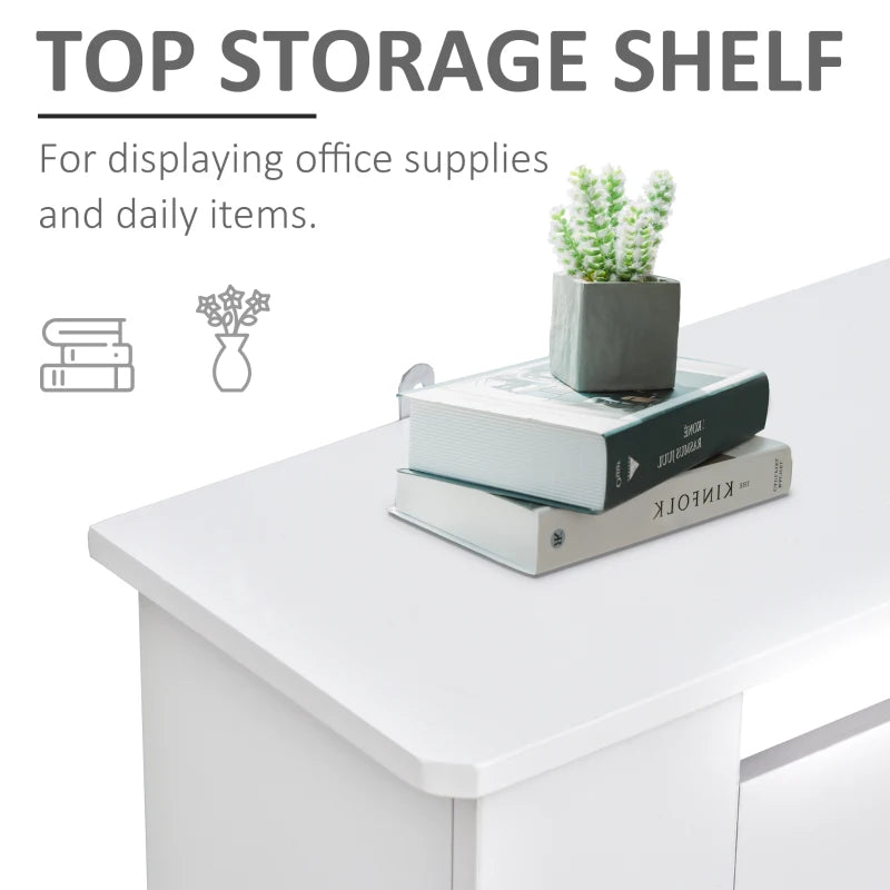 Elegant White Slatted Radiator Cover Cabinet MDF Lined Grill 78L x 19W x 81H cm