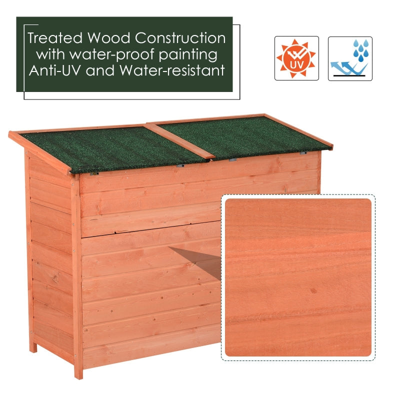 Wooden Garden Tool Shed