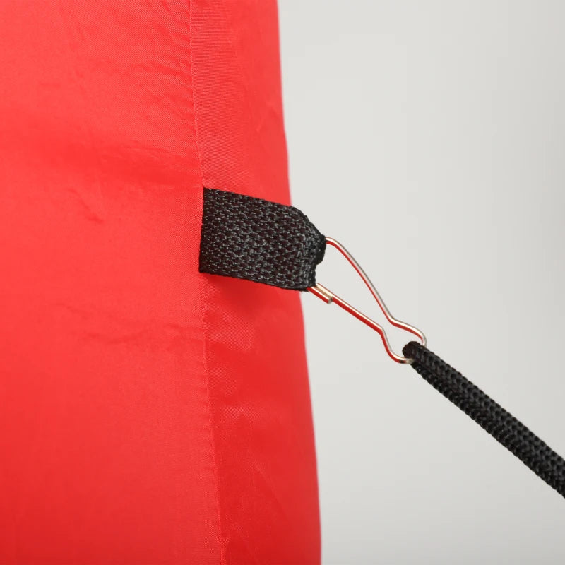 9ft Christmas Inflatable Santa with Bear Sack - Giant LED Blow Up Decoration for Indoor & Outdoor Holiday Home Decor