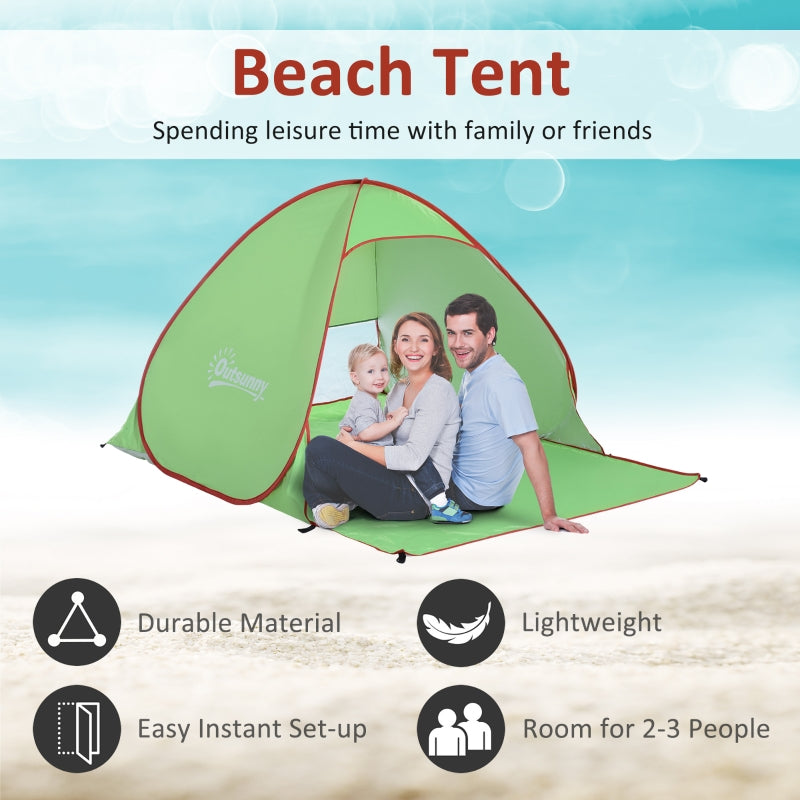 Green Pop Up Tent