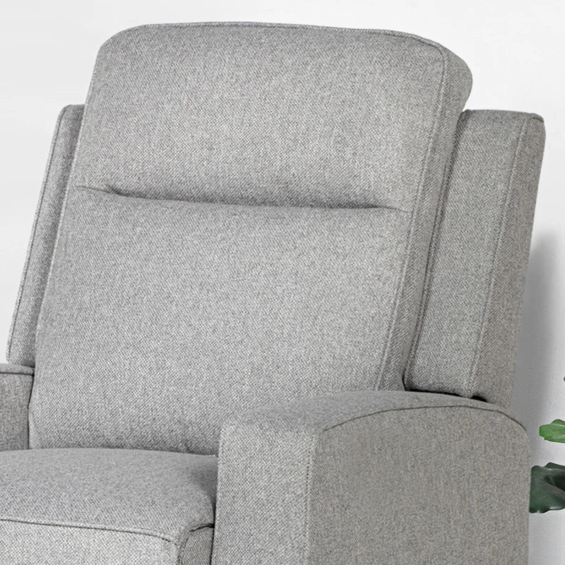 Electric Reclining Chair with USB Port and Footrest - 150° Grey Comfort for Your Living Room