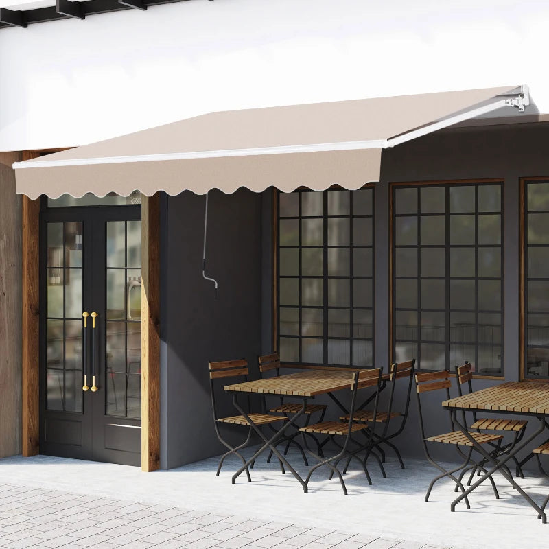 3m x 2m Beige Retractable Awning