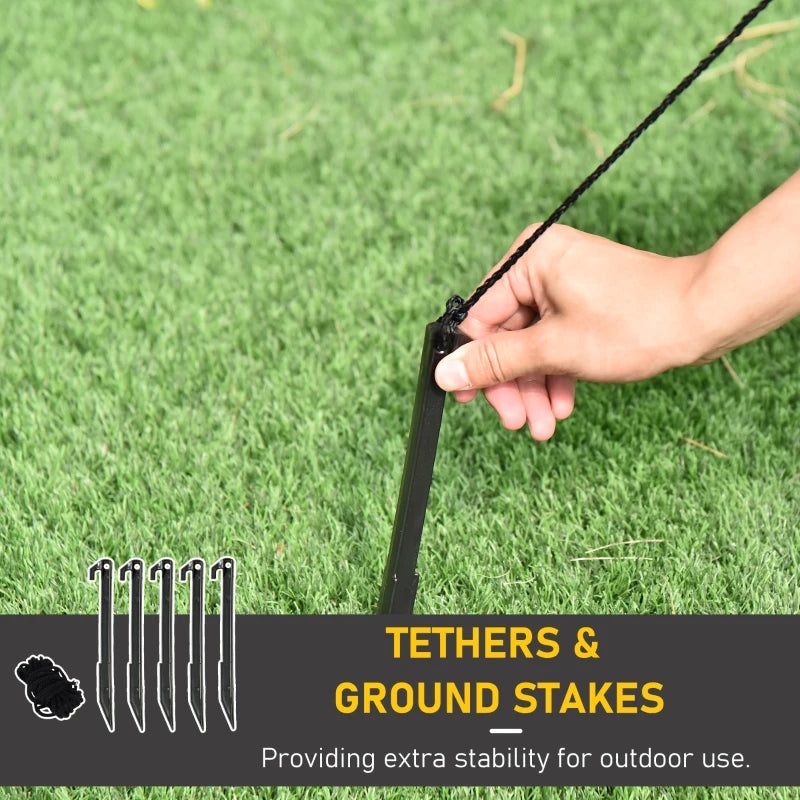 6ft Tall Inflatable Bear - Airblown Christmas Lawn Decoration for Outdoor Holiday Projection Display