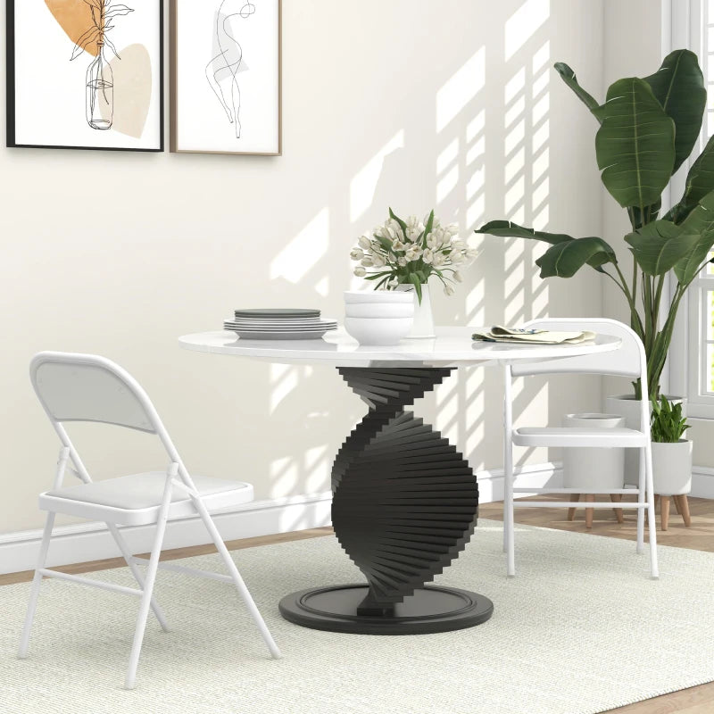 Set of 2 White Cushioned Folding Chairs - Portable, Lightweight, Ideal for Indoor & Outdoor Use, Comfortable Seating