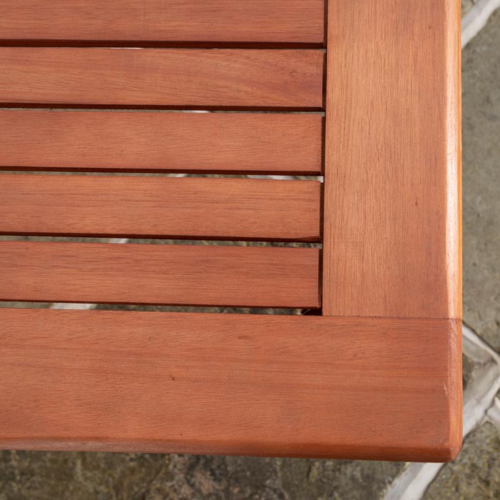 Wooden Square Outdoor Dining Table