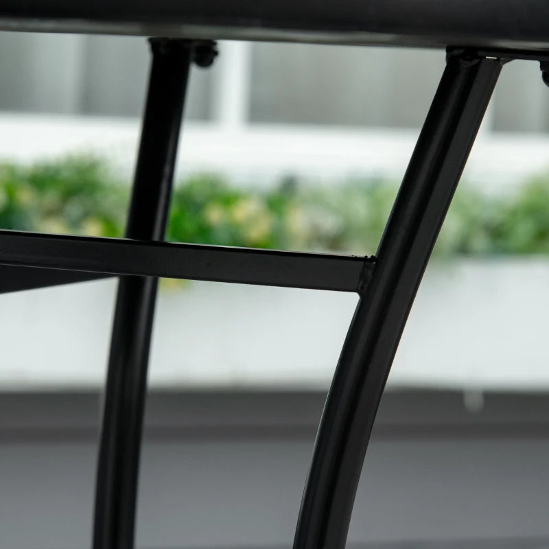 60cm Green Mosaic Outdoor Patio Table - Round Garden Table