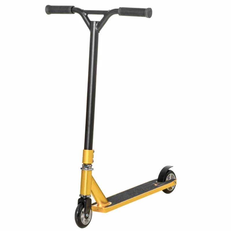 Gold Tone Stunt Scooter for Beginners - 360° Tricks, Lightweight Aluminium Deck, ABEC 7 Bearings, Ages 14+