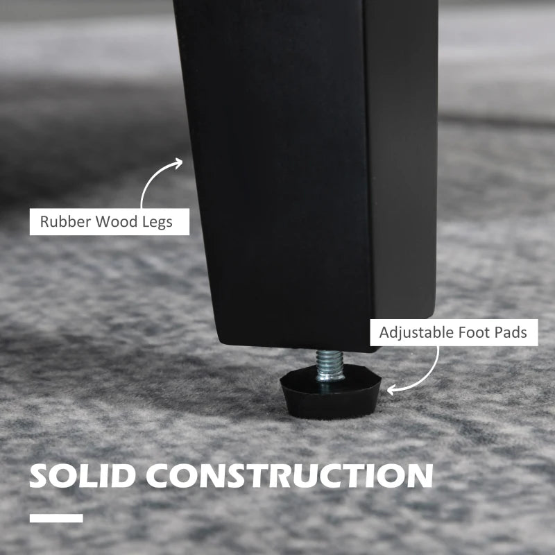 Light Grey Linen-Look Boxy Armchair for Stylish Living Room Seating