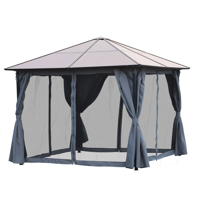 3m x 4m Aluminium Hard Top Gazebo