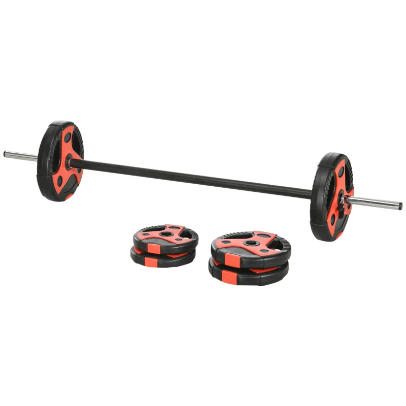 20kg Adjustable Barbell Weights Set for Home Gym Strength Training Equipment
