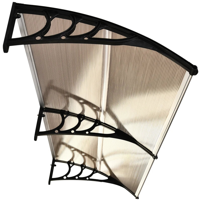 Curved Polycarbonate Door Canopy