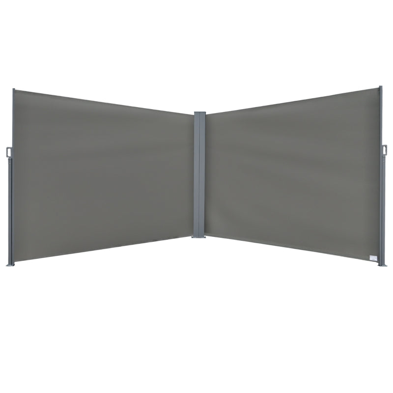 6m x 2m Retractable Side Awning Divider Screen