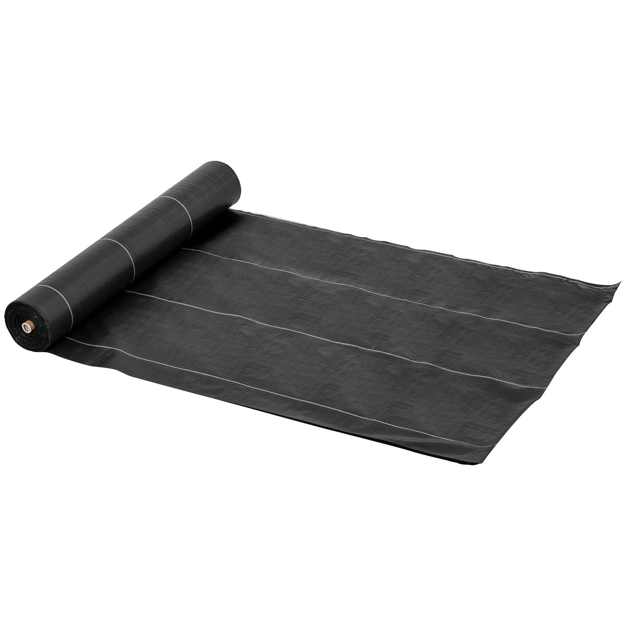 2m x 50m Weed Control Membrane, Heavy Duty Weed Control Barrier Fabric, 100gsm Ground Cover