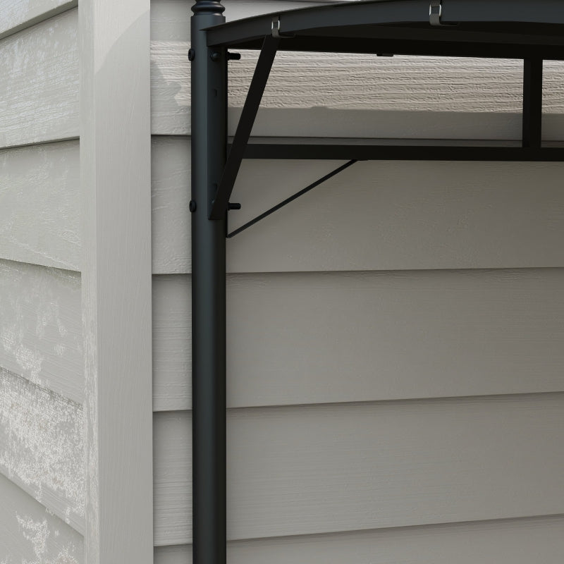 PA-Coated 3m x 4m Sun Shade Shelter With Metal Frame