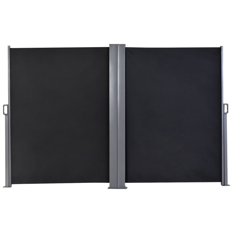 6m x 1.6m Double Canopy - Dark Grey