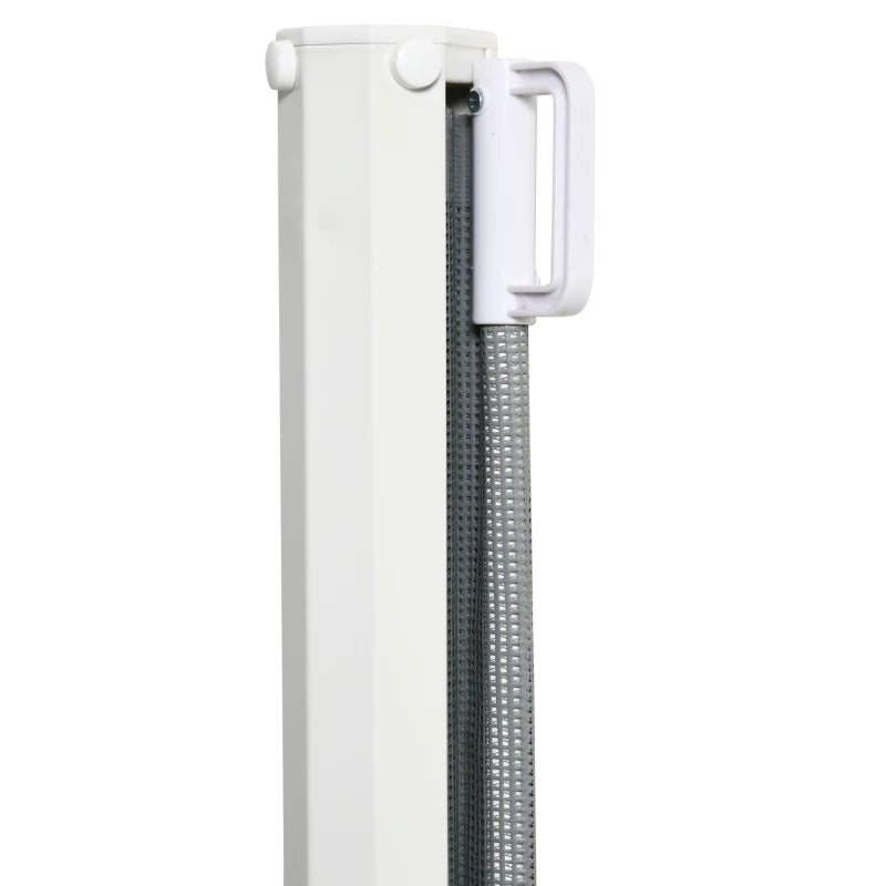 Retractable Pet Safety Gate - Folding Dog Barrier in Grey | Adjustable, Durable, Easy Install for Home & Travel