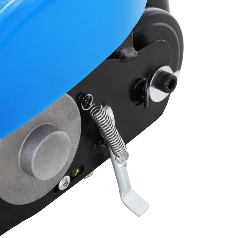 Foldable Electric Scooter for Kids - 12V 120W, Safe Brake & Kickstand, Stylish Blue Design