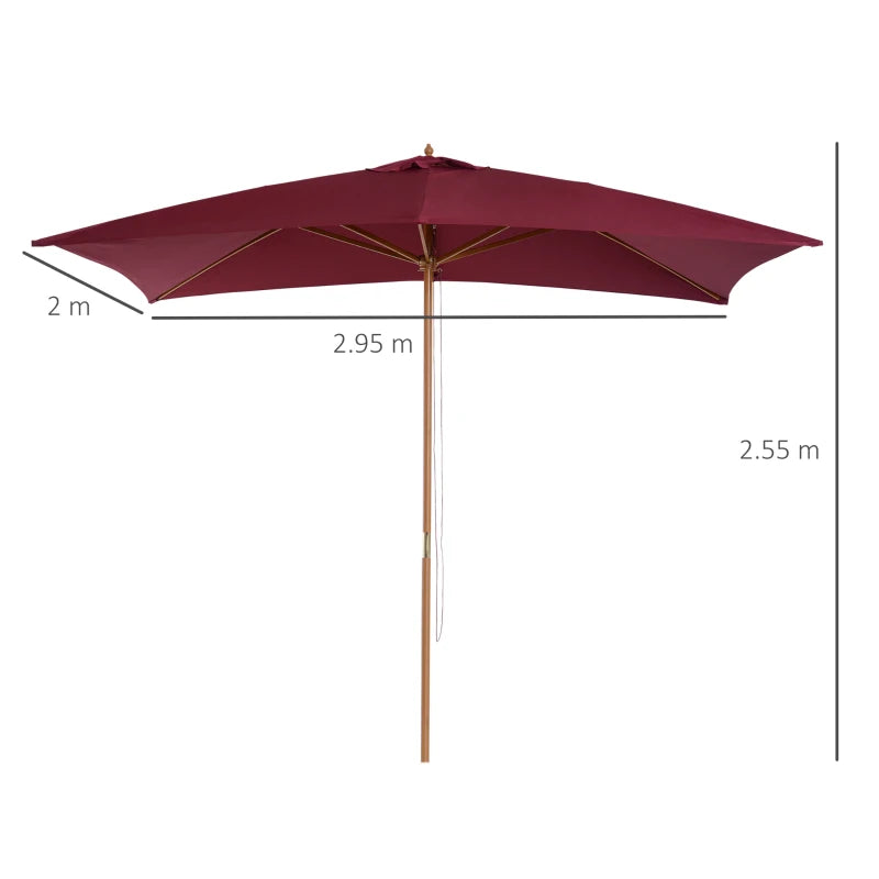 Red Parasol Umbrella