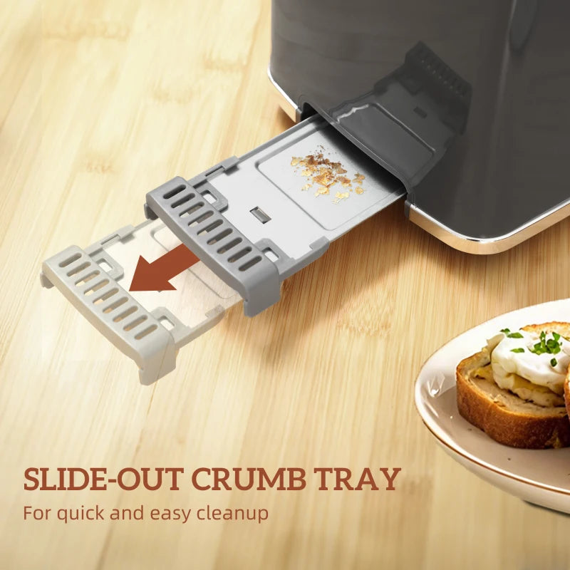 Premium Touch Screen Kettle and Toaster Set - Stylish Grey Kitchen Appliances for Modern Homes