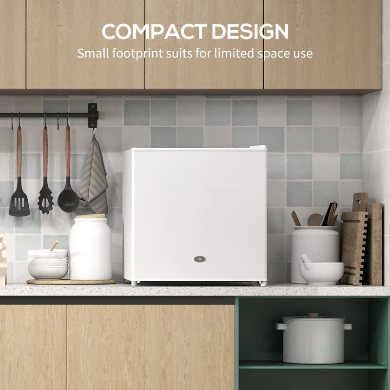 Compact 35L Mini Freezer -24°C to -14°C, Energy Efficient, Stylish White Design for Home or Office Storage