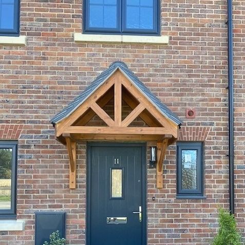 Ashworth Dual Pitched Timber Canopy