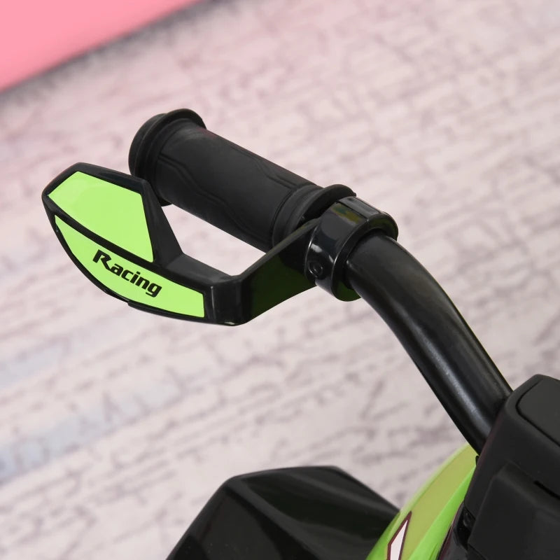 Green and Black Toddler Ride On Car Walker Foot to Floor for Kids