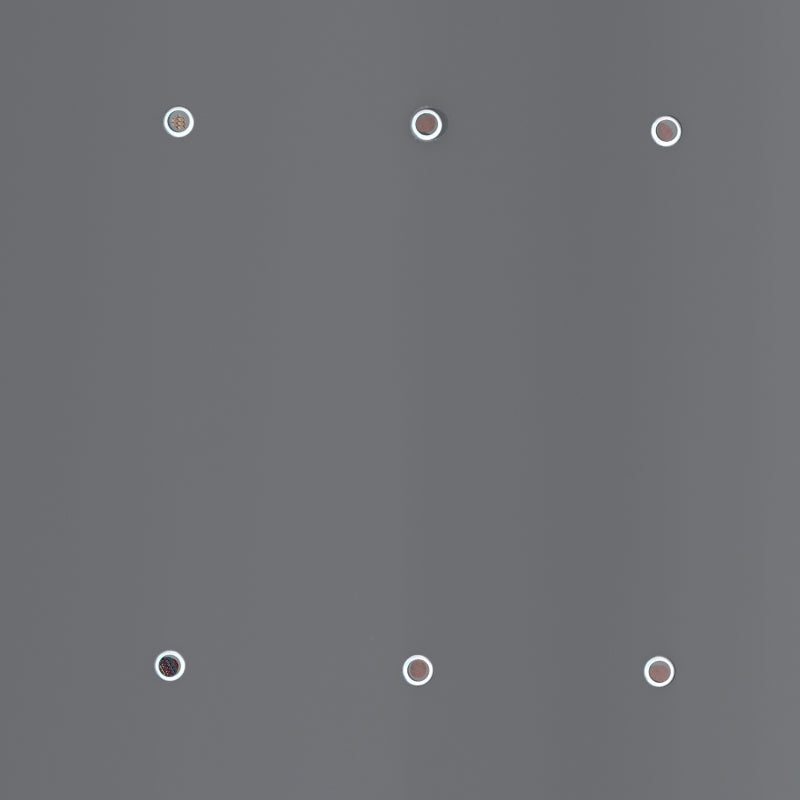 Charcoal Grey Metal Patio Gazebo Awning 3x2.5m