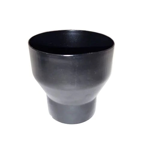 Black Coated Galvanised Steel Downpipe Reducer <80-55mm