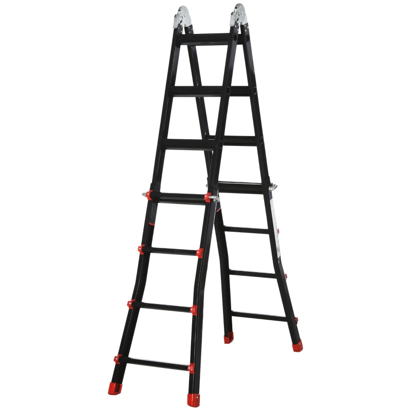 4M Aluminium Telescopic Ladder for Home and Garden