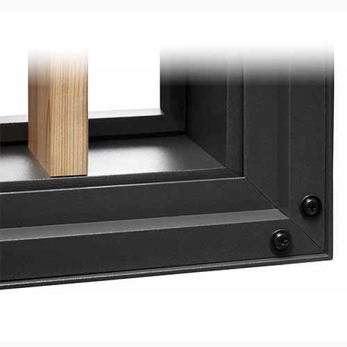 Aluminium Timber Line Canopy With Integral Drainage