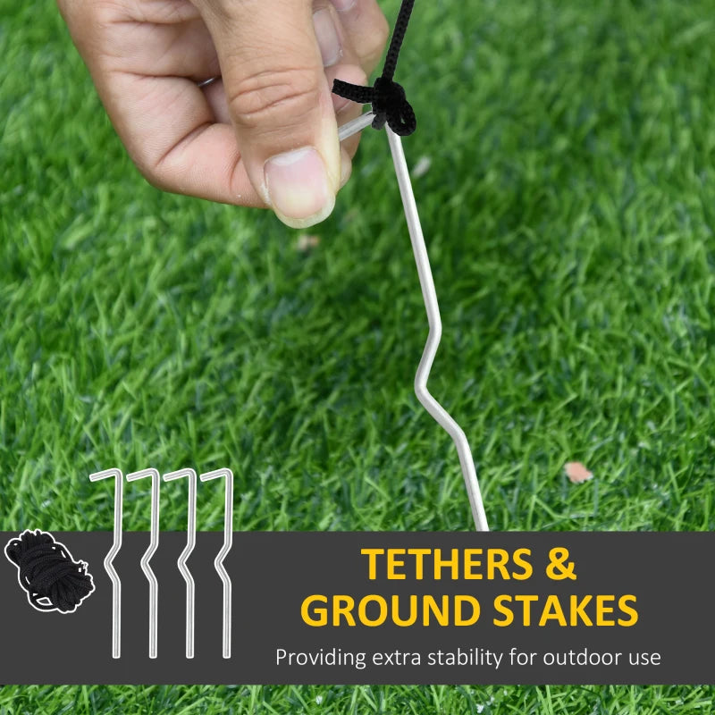 5ft Inflatable Christmas Tree - Air Blown Holiday Decoration with LED Lights for Outdoor Lawn Yard Ornaments