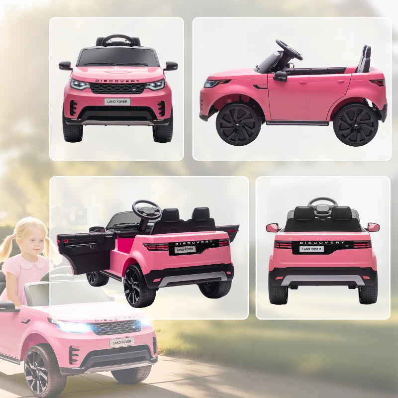 Licensed 12V Kids Electric Land Rover Discovery Car with Remote Control and Music
